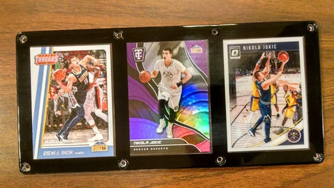 NIKOLA JOKIC 3 CARD PLAQUE DENVER NUGGETS Cover