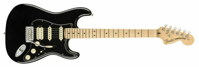 Fender American Performer Stratocaster HSS 6 String Maple Fingerboard Electric Guitar - Black