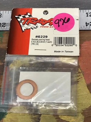 Traxxas 5229 Gaskets Cooling Head: {0.15,0.25,0.35mm For TRX 2.5} NIP USA - Image 1 of 2