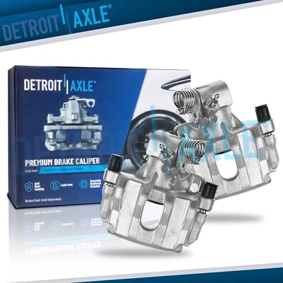 Rear Left Right Brake Calipers w/ Bracket for Mazda 3 Sport Ford Escape C-Max - Image 1 of 4