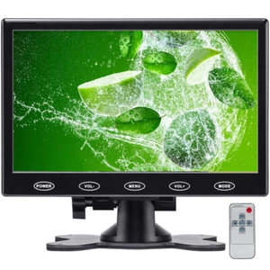 7"/9"/10" PC Screen LCD CCTV Monitor AV/RCA/VGA/HDMI 1080p for DSLR Raspberry Pi - Picture 1 of 29