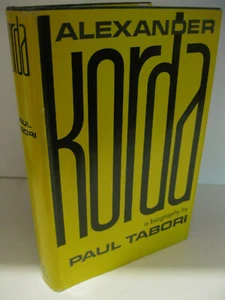 ALEXANDER KORDA Paul Tabori 1st Edition/1st Printing 1966 Near Fine/NF Hungary - Imagen 1 de 2