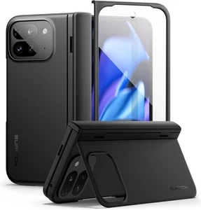 SURITCH para Google Pixel 9 Pro Estuche Plegable Protector de Pantalla con Soporte Incorporado - Imagen 1 de 14