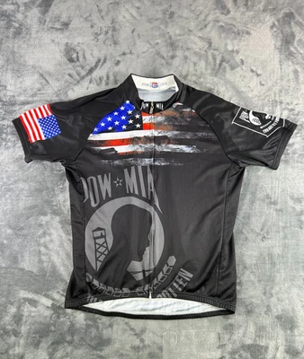 83 Ropa deportiva POW MIA camiseta de ciclismo para hombre XL patriótica bandera de Estados Unidos Foto 1 de 4