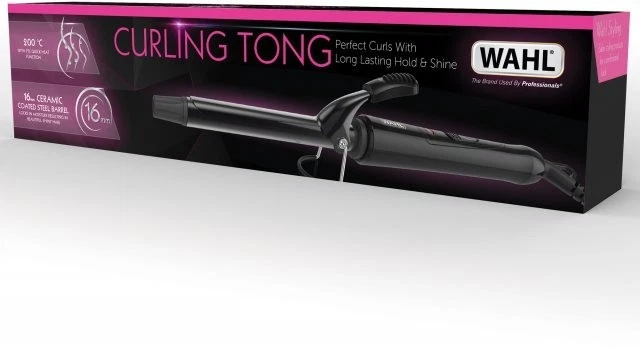 Wahl Curling Tong 16mm 200°C With Cool Touch Tip & 2.5m Swivel Cord - ZX910 - Image 1 of 3