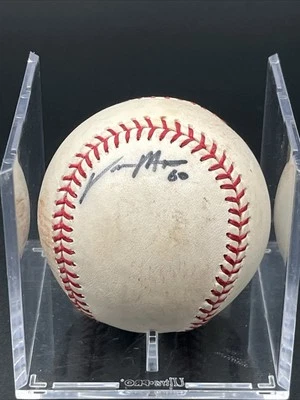 2012年杰森·莫特签名亲笔签名棒球 — 第 1/2 张图片