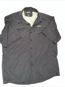 Simms Hemd Herren Large grau Guide Series Angeln Kurzarm Knopfleiste belüftet - Bild 1 von 7