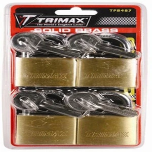 Trimax Marine Grade Padlocks - 1.5in. Motorcycle ATV/UTV Street Bike Dirt TPB487 - Picture 1 of 3