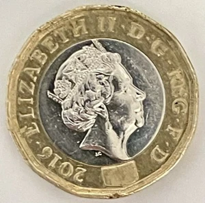 1 POUND ELIZABETH II 2016 - Picture 1 of 2