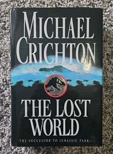 The Lost World Michael Crichton (Hardcover book 1995) - 1st UK Edition VGC - Picture 1 of 9