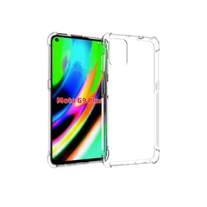 For Motorola Moto G9 Plus Case Shock Proof Crystal Clear Soft Silicone Gel Cover - Picture 1 of 1
