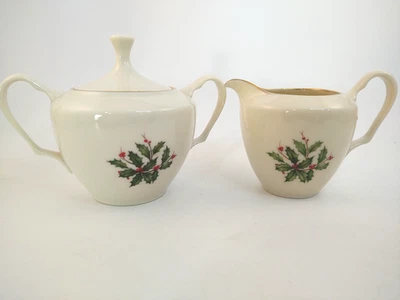 Juego de azucarero y crema Lenox Holiday Presidential (especial) Foto 1 de 4