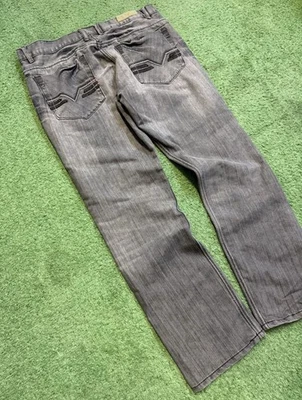 Jeans de mezclilla Darh relajados descoloridos vintage Y2K Fusai años 90 talla: 36 Foto 1 de 4