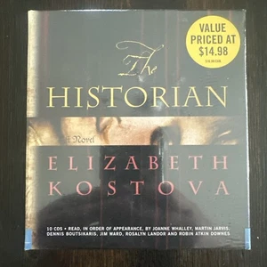 The Historian CD Audiobook by Elizabeth Kostova 10 Discs NEW SEALED - Picture 1 of 2