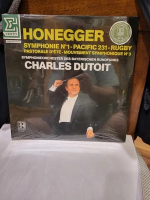 Honegger Symphonie LP Erato NUM 75254 SEALED Vinyl Dutoit RCA French Pressing Foto 1 de 4