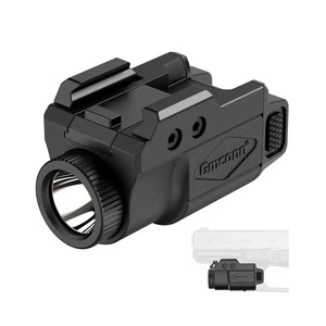 Pistola Linterna Tactica LED Montaje En Riel Luz Recargable Para Armas 700 Lum - Imagen 1 de 9