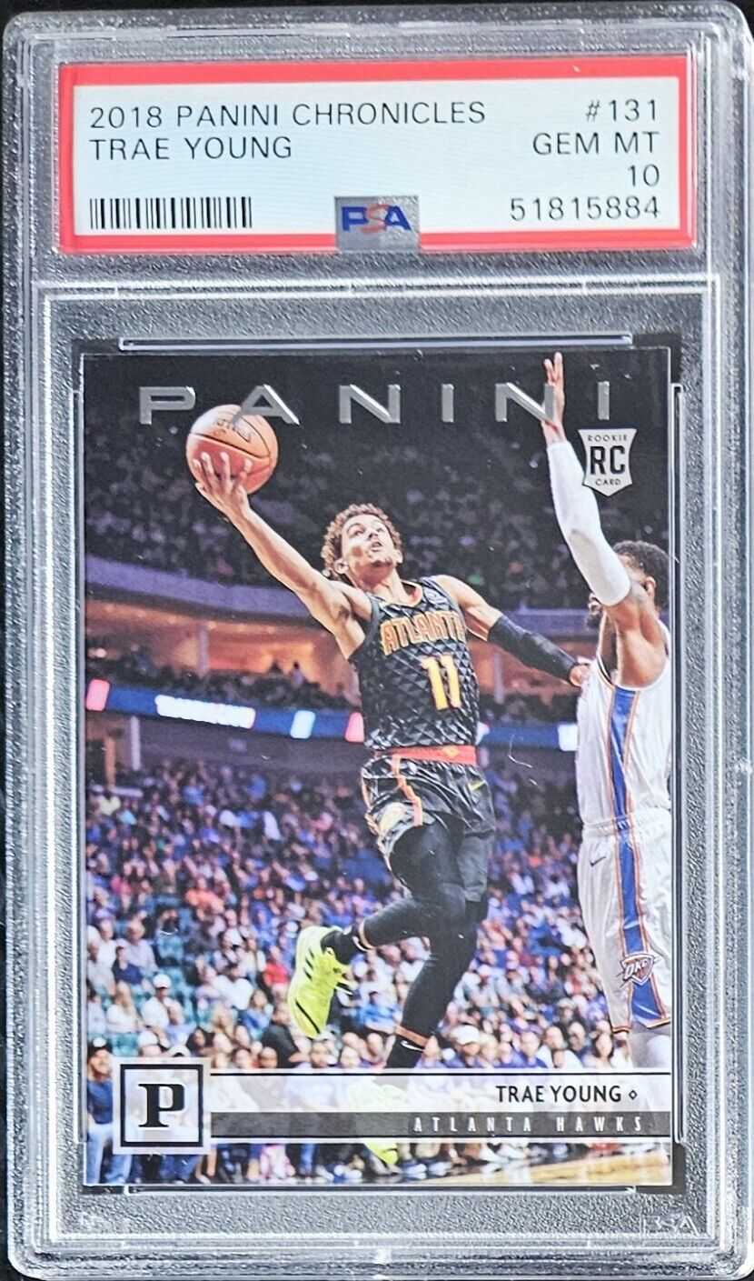 🏀 Trae YOUNG Rookie RC PSA 10 2018 Panini Chronicles #131 Gem Mint