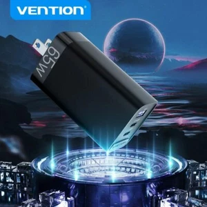 Cargador USB Tipo C 65W GaN Enchufe Adaptador Rápido PD Para Samsung Laptop iPhone Macbook - Imagen 1 de 16