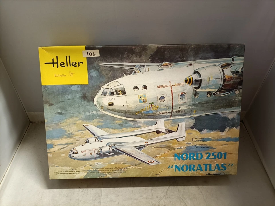Modellino - Nord 2501 "Noratlas" - Heller - Completo - Immagine 1 di 1