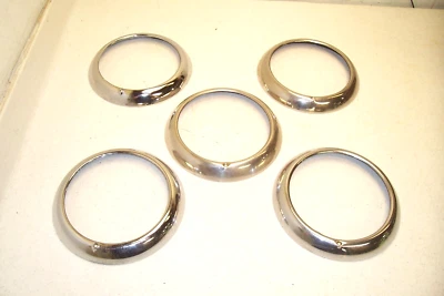 49 50 Ford Custom Deluxe Crestliner 1949 1950 5 anillos faros original Fomoco Foto 1 de 4