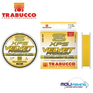 NYLON PER MULINELLO PESCA SURFCASTING PAF TRABUCCO VELVET PROCAST GIALLO 300 M - Imagen 1 de 1