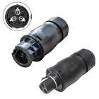 Durable 3Pin AC Socket Female + Plug Male for Inverters Easy to Install