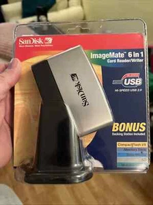 SanDisk Imagemate 6 In 1 Card Reader and Writer Hi Speed USB New - Picture 1 of 4