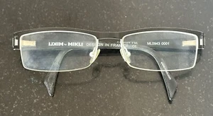 Mikli Eyeglasses ML0943 0001 Black Frame Unisex Design France 54[]17 135 - Picture 1 of 6