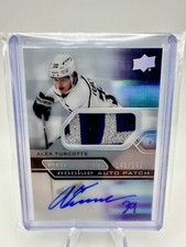 2021-22 Upper Deck Premier Rookie Auto Patch Alex Turcotte 149/249