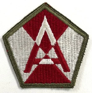 Vintage WWII US Army 15th Embroidered Jacket Insignia Military Patch Shoulder - Picture 1 of 4