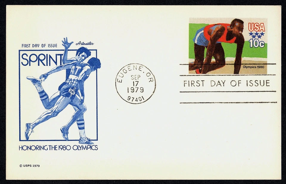 #UX80 10c Sprinter, Artmaster FDC **ANY 5=FREE SHIPPING** - Image 1 of 1