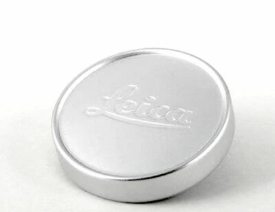 Brand New Leica A42 Silver Elmar-M 50mm F2.8 Metal Lens Cap Front Cover 14321 - Image 1 of 2