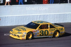 MICHAEL WALTRIP DAYTONA 500 SLIDE 35MM NASCAR #30 ON THE BANKING 1989 #3 - Picture 1 of 1