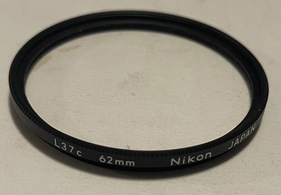 Vintage Nikon L37c 62mm Lens Filter - Image 1 of 1