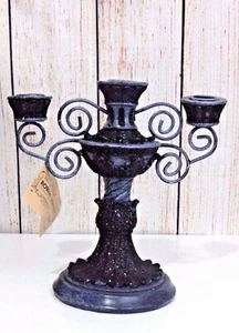 Halloween 3 stick Candelabra by Robert Stanley 8" X 8.5" New - Picture 1 of 2