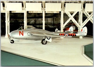 Postcard De Haviland DH100 Vampire F Mk3 VT812 Jet Fighter RAF - Bild 1 von 3