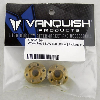 Brass SLW 600 Wheel Hub (2-Pk) - Vanquish #VPS01304 - Image 1 of 4