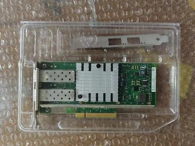 DELL Intel X520-DA2  2-port 10Gb SFP+ Network Adapter 0942V6 0XYT17 Fast Ship - Image 1 of 4