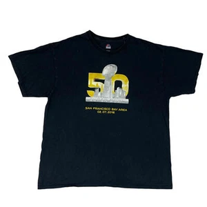 Majestic Black Short Sleeved San Francisco Printed T-Shirt For Mens Size XXL - Picture 1 of 4