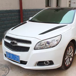 Car Sticker Racing Stripe 9.5''x3.5'' for Malibu HHR Vinyl Hood Decal CG297 2pcs - Bild 1 von 4