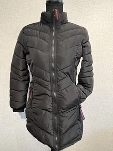 Weatherproof SZ 10 Girl’s Black Quilted Puffer Jacket Coat - Picture 1 of 7