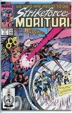 Strikeforce Morituri 1986 series # 6 very fine comic book