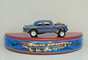 HOT WHEELS '55 Chevy Bel Air Gasser CUSTOM REAL RIDERS BB13-329 - Picture 1 of 12