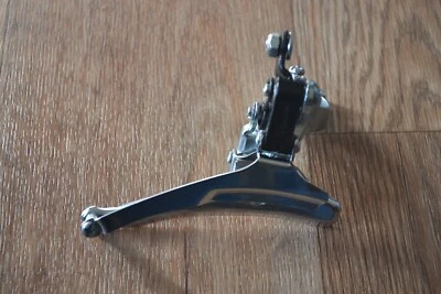 Vintage 1989 Shimano FD-TY20 Front Derailleur Friction Steel 1 1/8" 28.0-28.6mm - Image 1 of 4