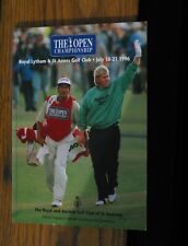 1996 Open Golf Championship Program -Royal Lytham & St Annes - Tom Lehman Wins