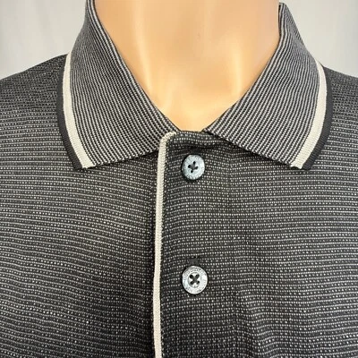 Camisa Polo Descente Para Hombres Grande 100% Algodón Mercerizado Informal Golf LOGO NUEVO CON ETIQUETAS Foto 1 de 4