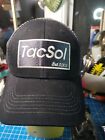 Tactical Solutions~TacSol est 2002 ~ Black w/ Mesh Snapback cap ~ 100% Cotton