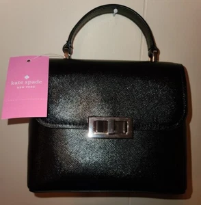 KATE SPADE TOP HANDLE MINI SATCHEL LEATHER CROSSBODY  Cheri NWT $349 - Picture 1 of 6