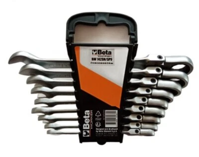 Beta Worker Serie 9 chiavi combinate a cricchetto snodate reversibile supporto - Imagen 1 de 4