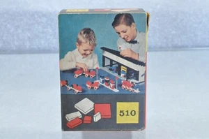 BC476 LEGO "Supplemental" #510 various Tiles -  red & white (1965) A+/a - Picture 1 of 4